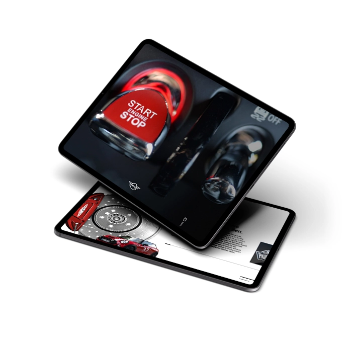 Automotive UI – Start/Stop Interface Design